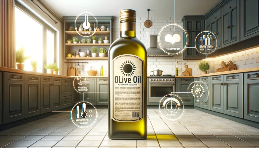 conservar y disfrutar plenamente de su aceite de oliva virgen extra