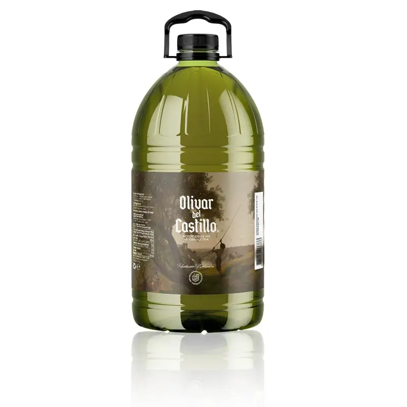 Garrafa de aceite de oliva virgen extra 5 litros picual Olivar del Castillo